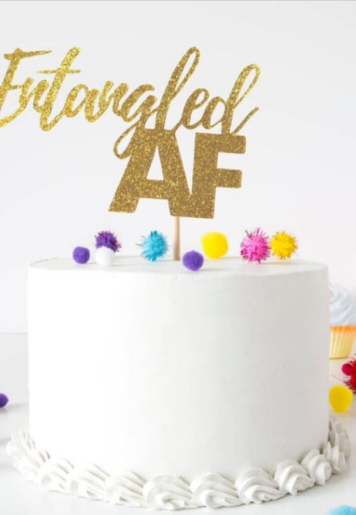 Ninalem's Entangled AF Cake Topper